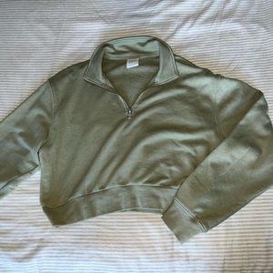 TNA Airy Fleece Perfect 1/4 Zip Sweatshirt